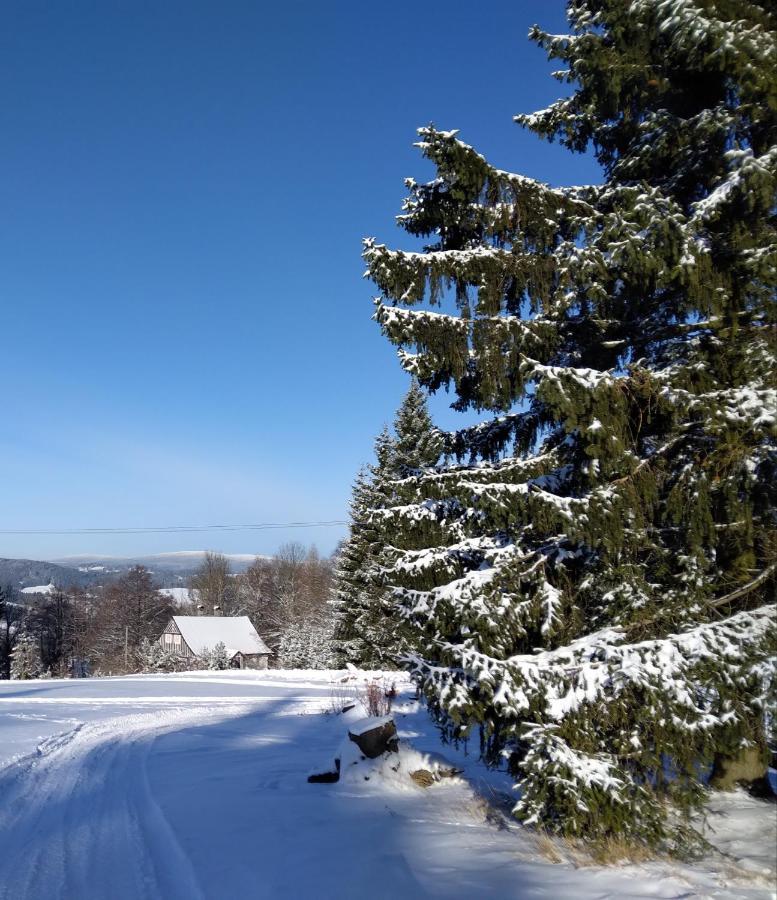 Chaloupka Pod Kanci Stezkou Nova Ves nad Nisou Exterior foto